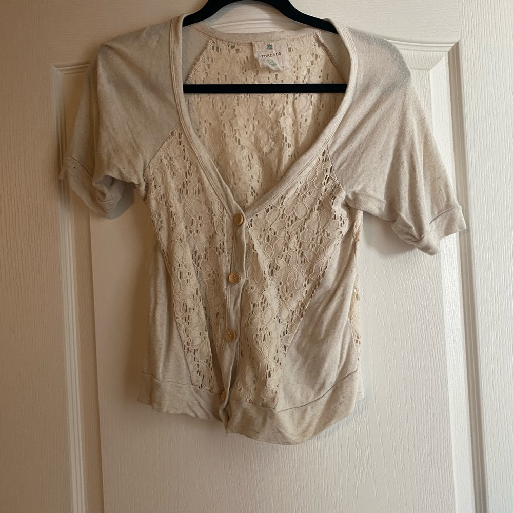 Lace cardigan
